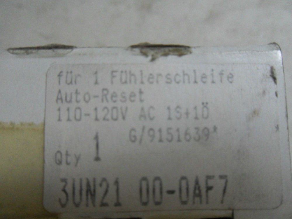1 Siemens 00-0Af7 Thermistor