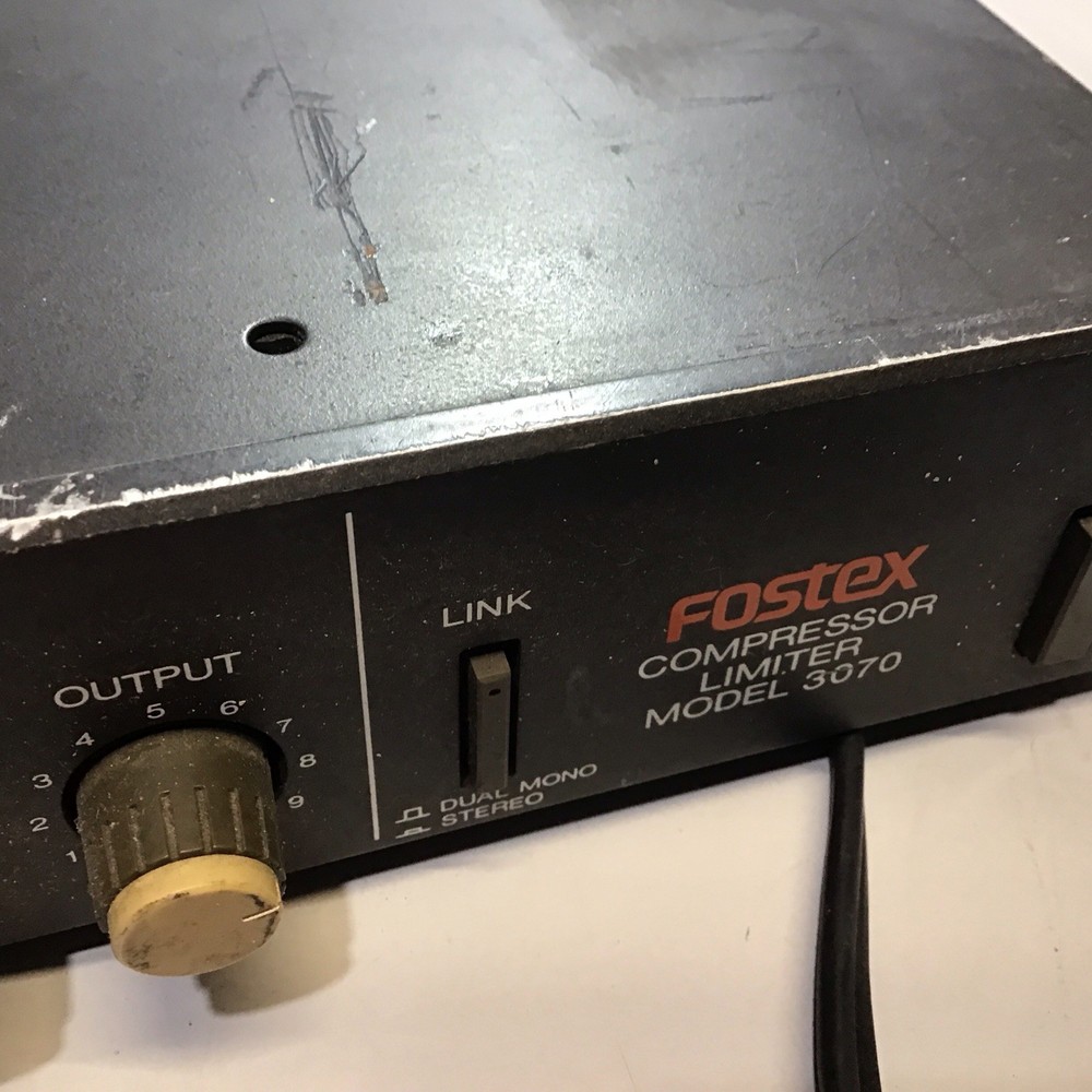 Fostex Compressor Limiter Model 3070