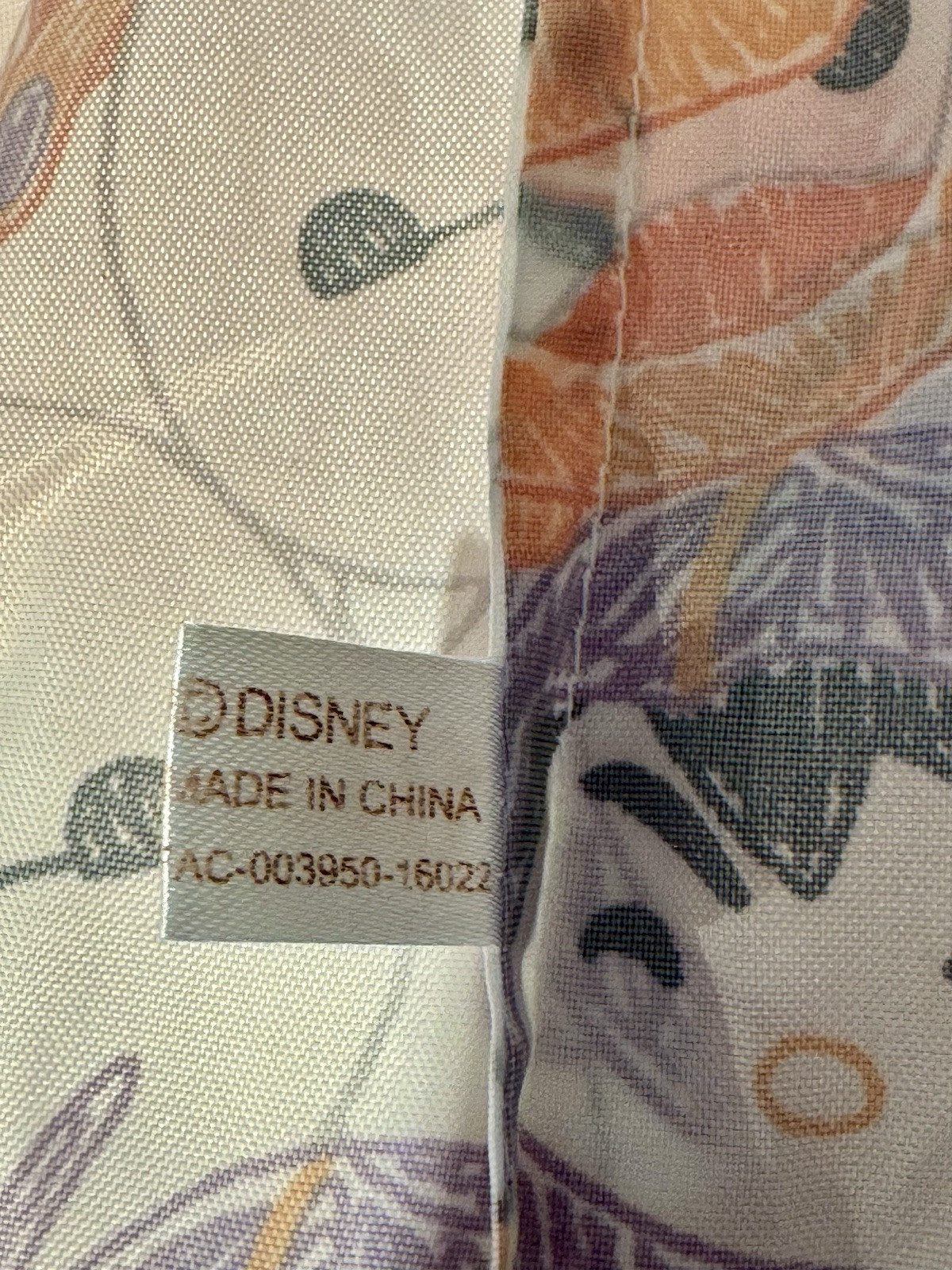 Disney Tsum Tsum Baymax Hiro Big Hero 6 Nylon Tote Bag Reusable All Over Print