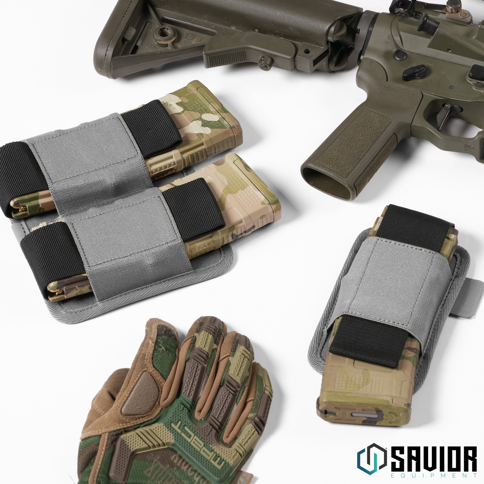 [TACTICAL]Savior Open-Top Single Rifle Mag Holder Carbine Magazine Pouch Carrier