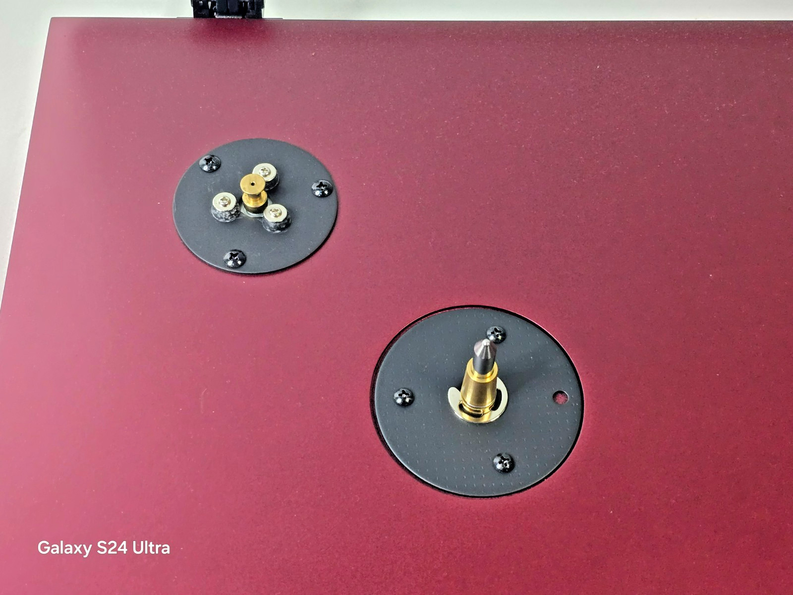 TEAC TN-400S Analog USB Turntable Record Player Cherry Red