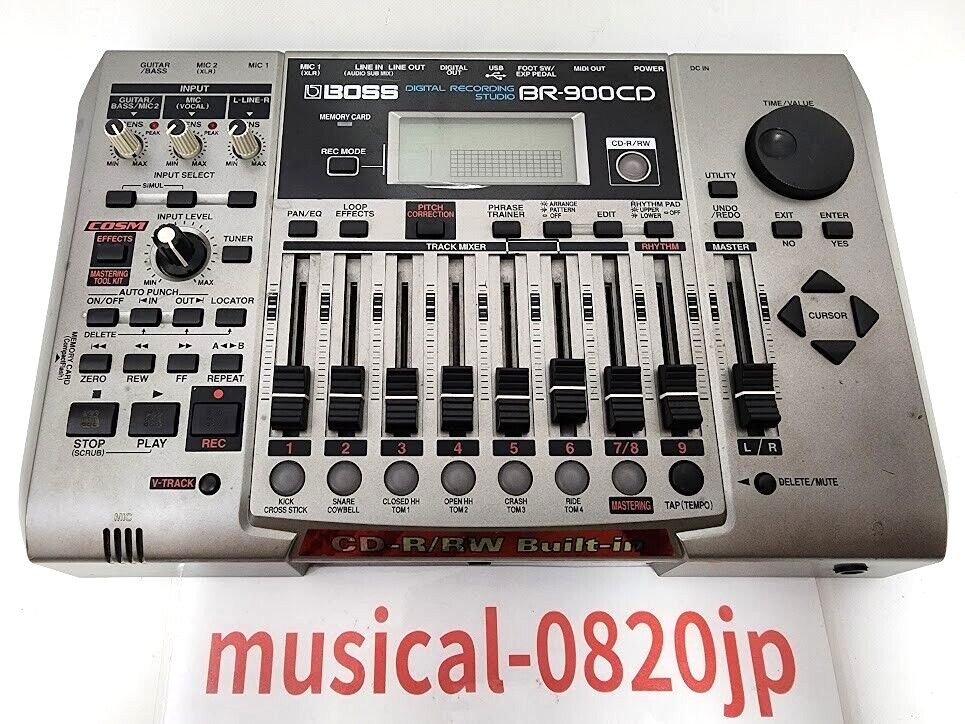 BOSS BR-900CD Digital Multi Track Recorder