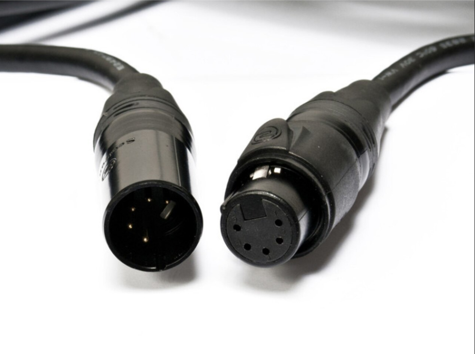 Elation STR514 5-Pin DMX IP65 Seetronic Cable - 3 ft