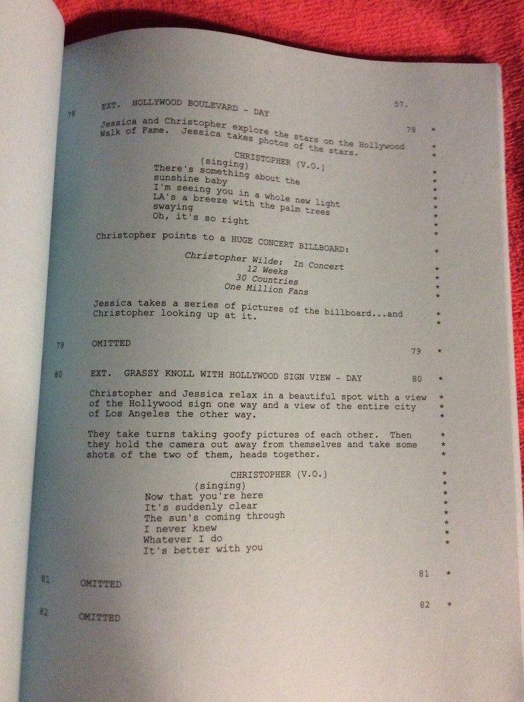 ORIGINAL SCRIPT STARSTRUCK STERLING KNIGHT BRANDON SMITH DANIELLE CAMPBELL