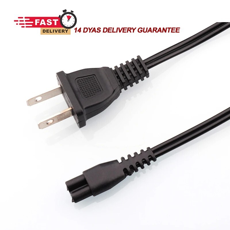 US PLUG 100V-240V AC CHARGING CORD CABLE UNIVERSAL FOR RECHARGEABLE FLASHLIGHT