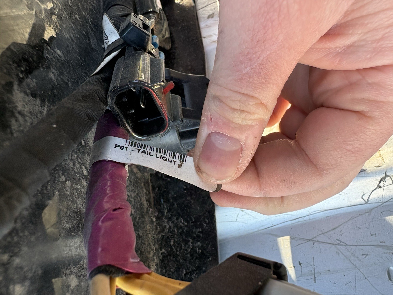 International PROSTAR Tail Panel Rear Tail Light Assembly Optronics Peterbilt