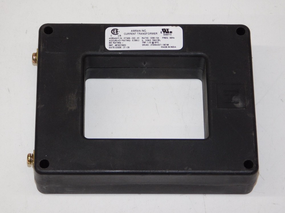 Amran CT426-322-01 Rectangular Current Transformer Ratio 3200/5A Module Unit