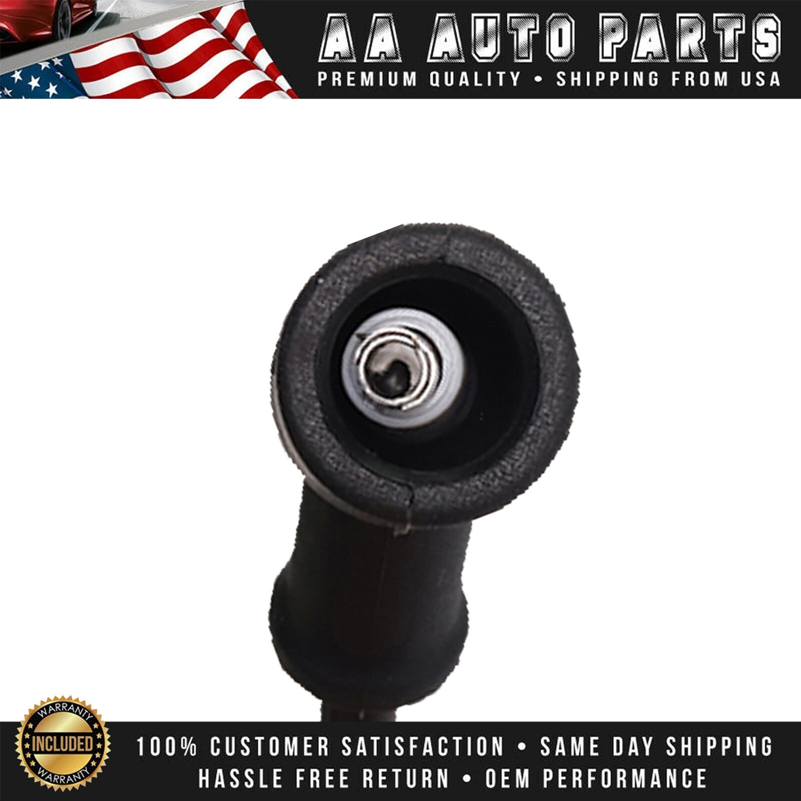 8PCS Round Ignition Coil & Wires & 8 ACDelco Spark Plug for Chevrolet GMC UF262