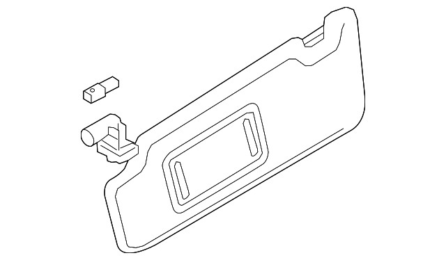 Genuine Visor 8V7-857-551-T-24A