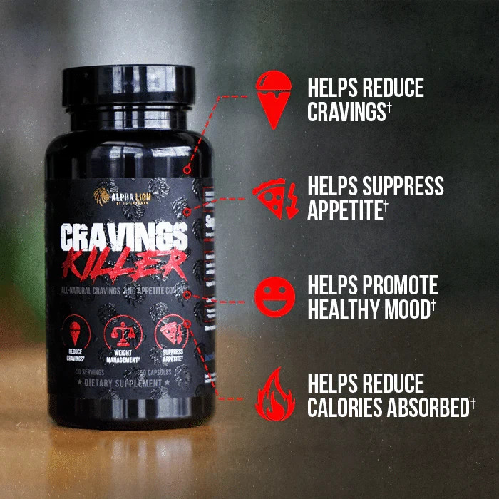 Alpha Lion Cravings Killer- 50 cap Appetite Control- Kill Cravings