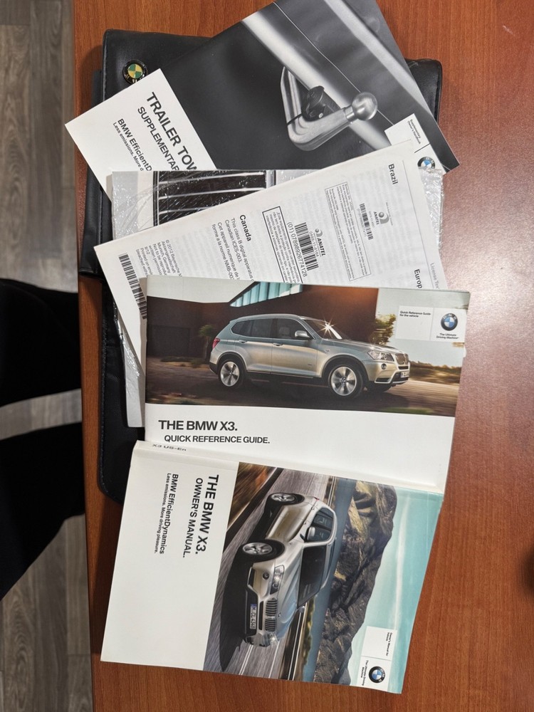owners manual bmw x3
