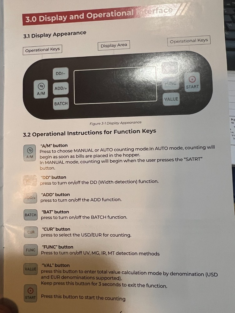 MUNBYN--BANKNOTE COUNTER----IMC07