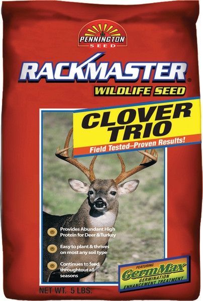 Rackmaster Clover Trio Food Plot Seed - 5 Lbs.