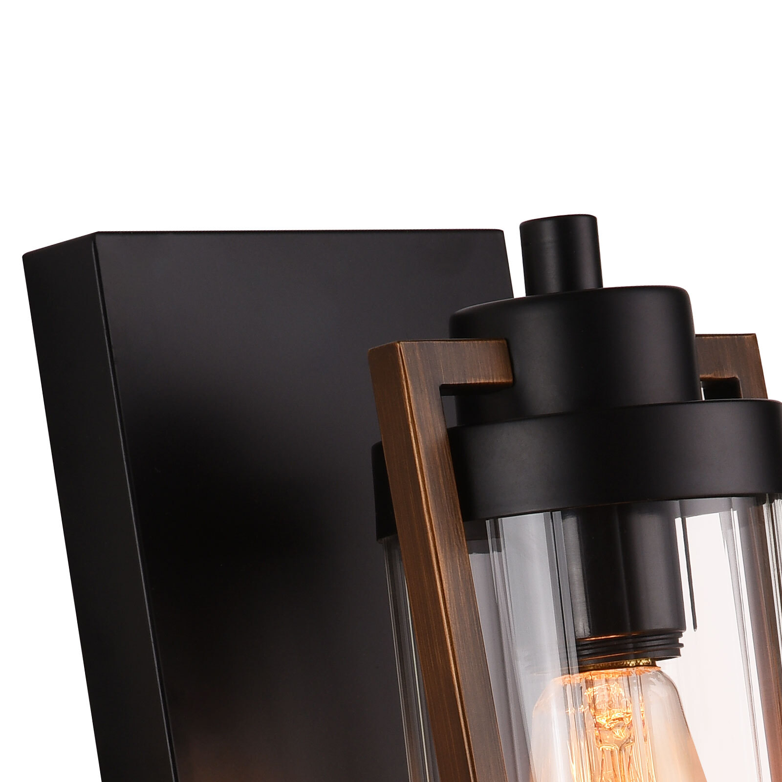 Retro Wall Lamp Retro Industrial Farmhouse Rustic Wall Sconce Iron Loft Light