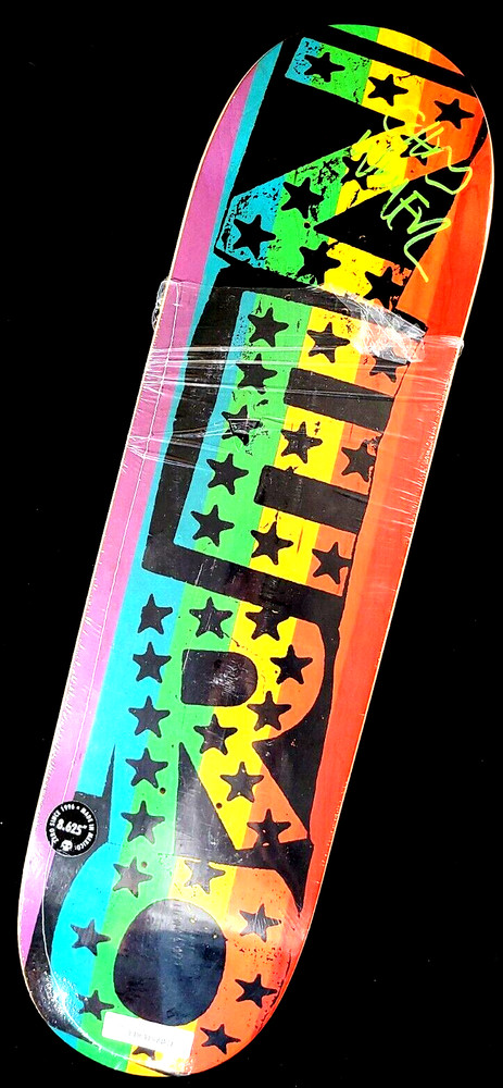 Chris Wimer Signed Punk Pride Zero Autograph Skateboard Egg Shaped 8.625" Deck