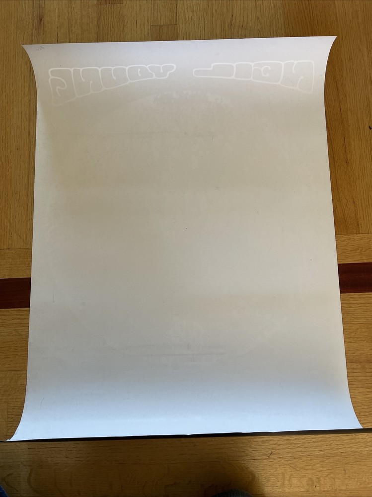 1995 Neil Young Mirror Ball Poster