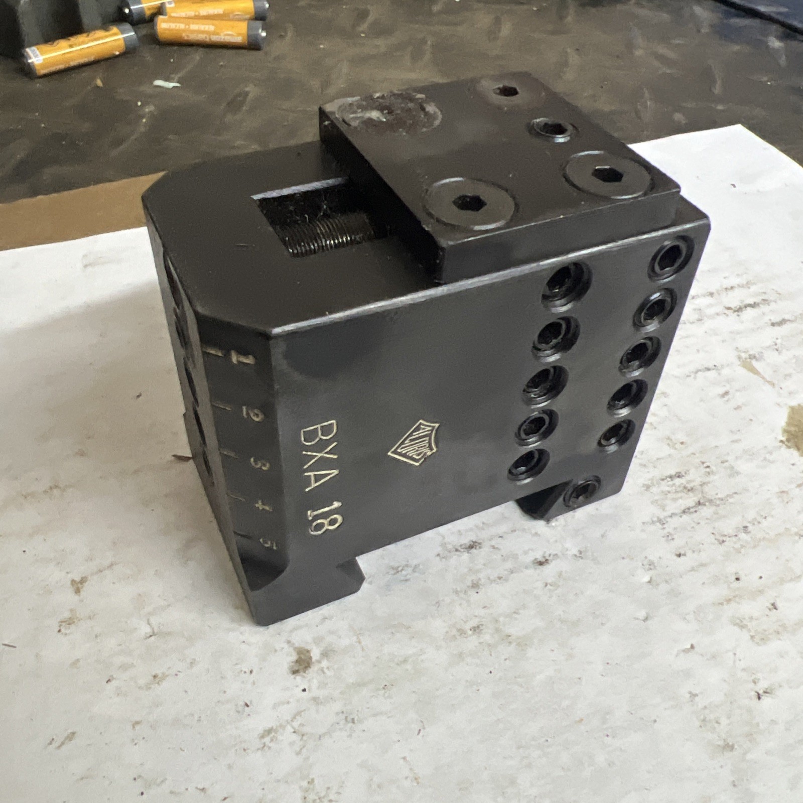 NOS Aloris BXA Quick Change Tool Post Set – 7 holders