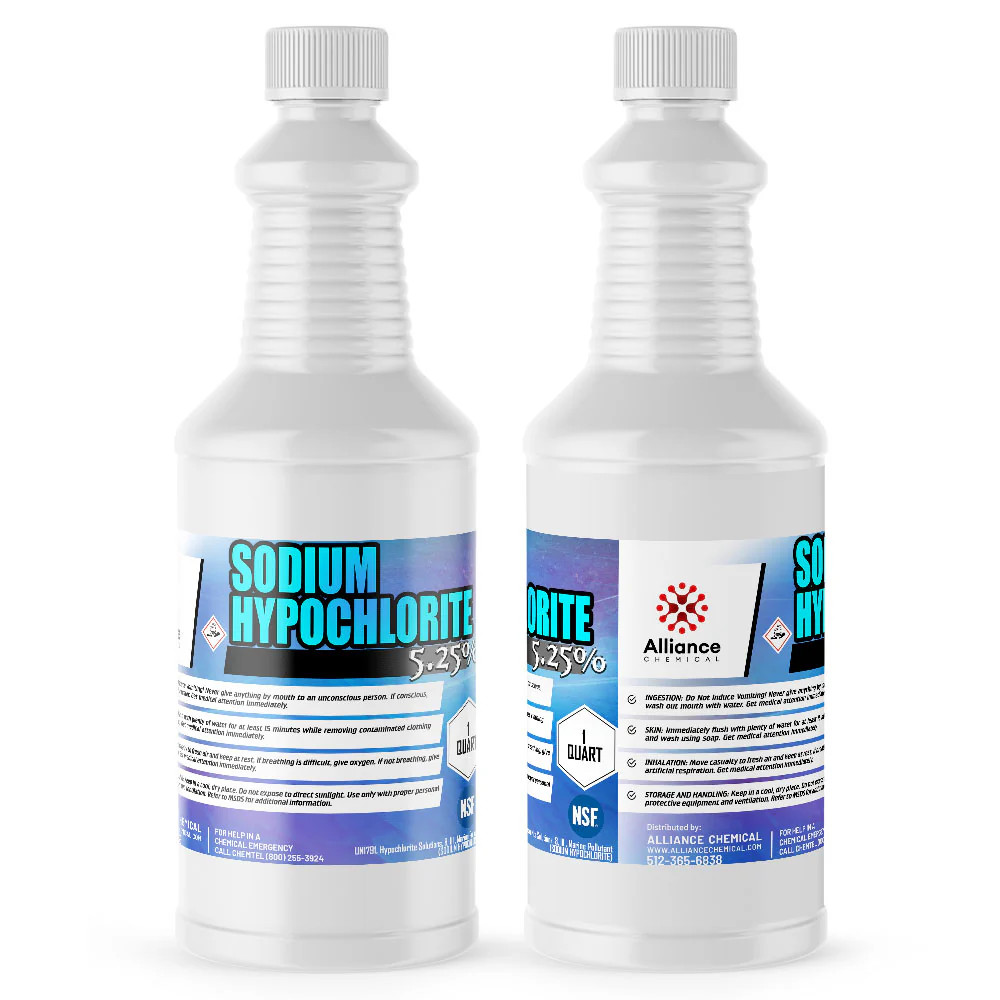 Sodium Hypochlorite 5.25% - 1 Quart
