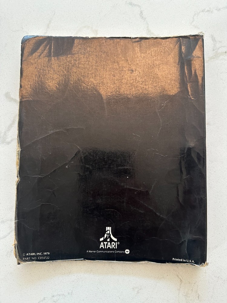 Atari 400/800 Personal Computer BASIC Reference Manual Vintage Computer Book