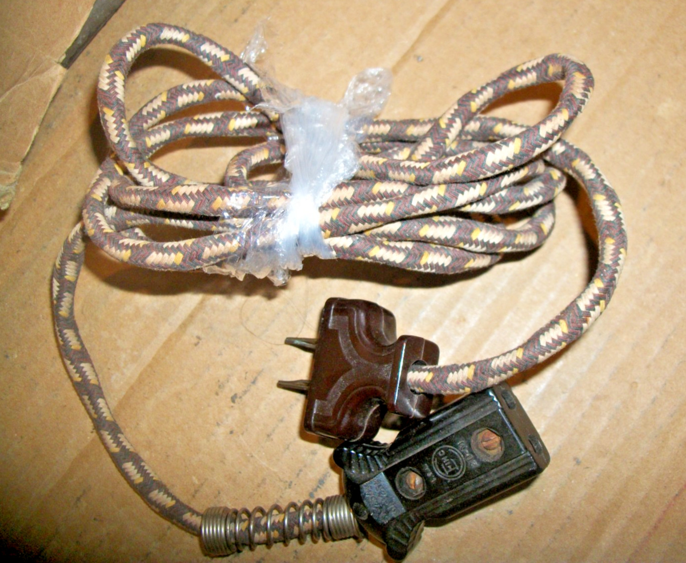 Vintage Cloth Replacement Power Cord - Appliances/Coffee Percolators 1/2" Inch