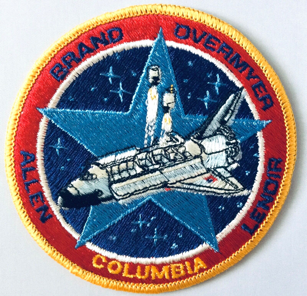 NASA Columbia Patch  4 inch Space Shuttle Mission PATCH