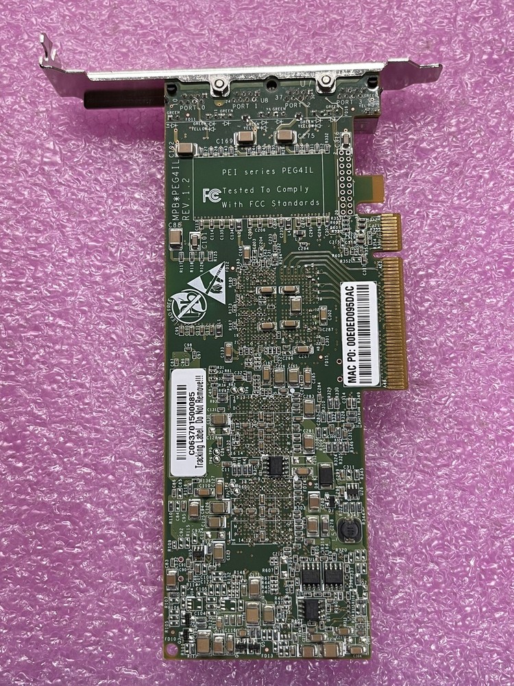 PEG4IL 4-port Gigabit Ethernet Pci -e