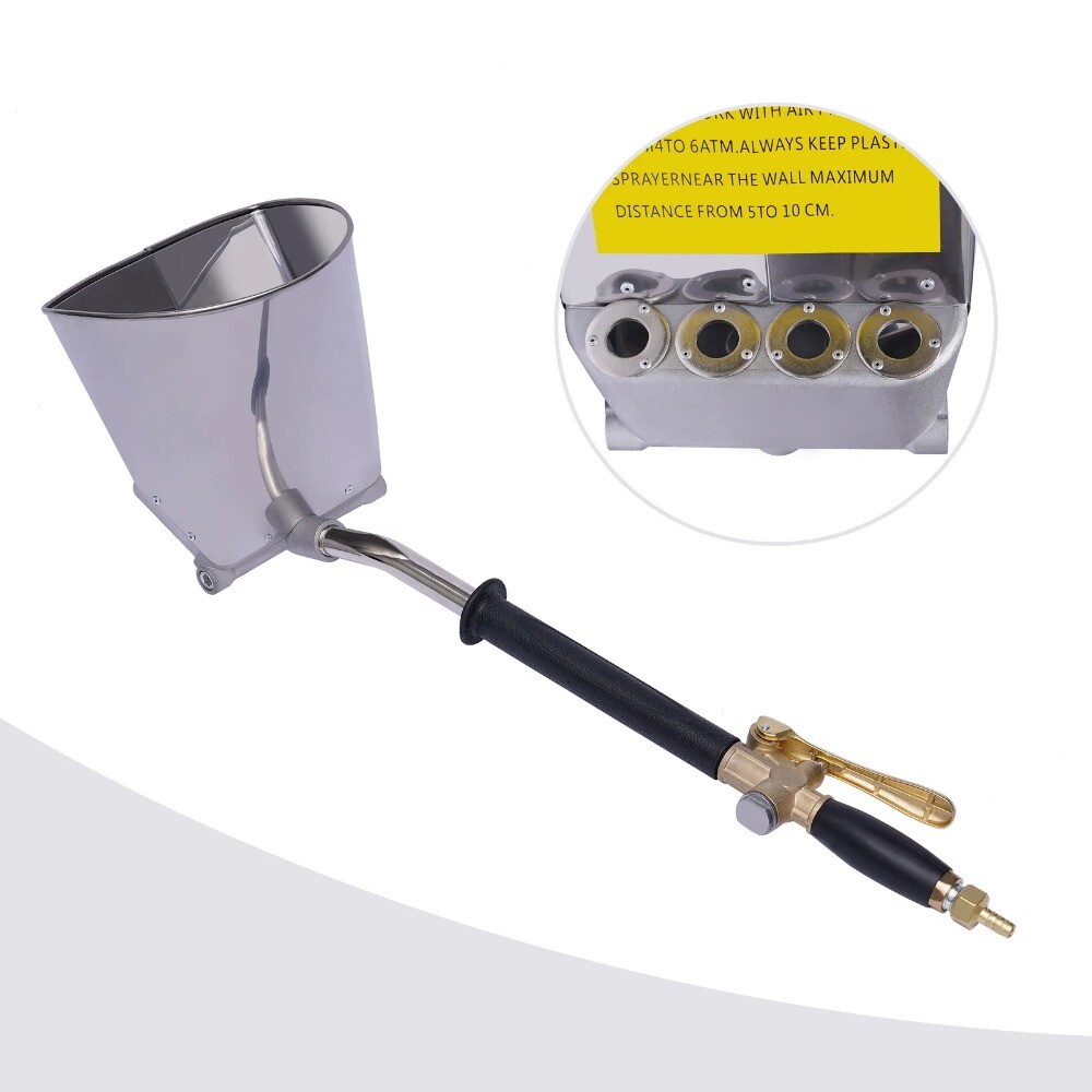 Air Stucco Cement Texture Hopper Sprayer Plaster Efficient Wall Plastering Tool