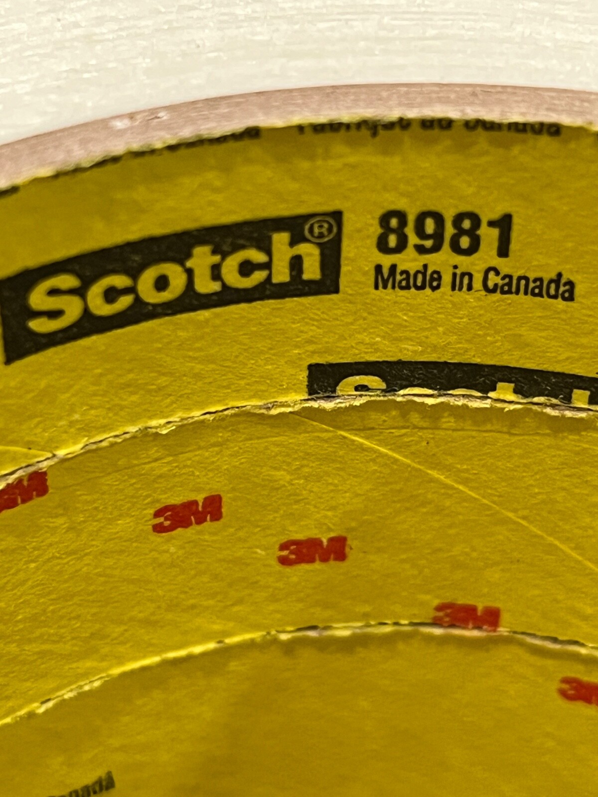 Scotch® Filament Tape 8981, Clear, 18 mm x 55 m, 6.6 mil LOT OF 2 ROLLS