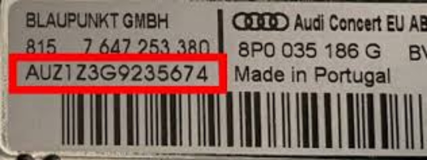 Audi Navigation Radio Code Unlock – RNS-E / Symphony SAFE