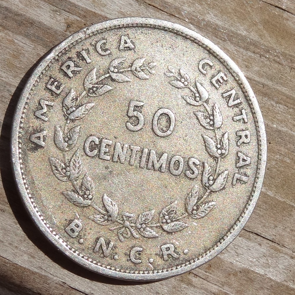 1948 Costa Rica 50 Centimos