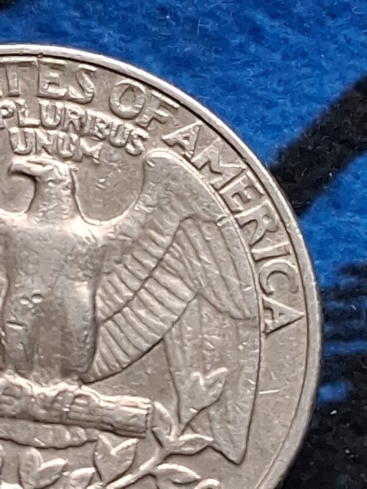 1985-P Washington quarter Error Coin