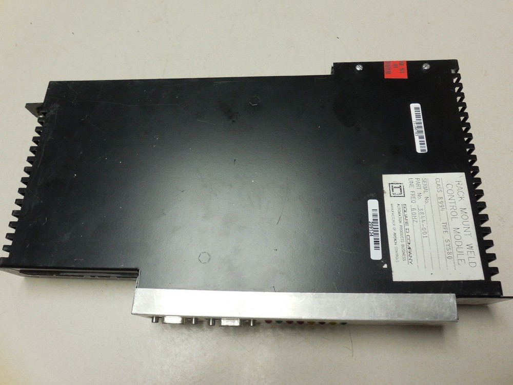 Square D SY/MAX 8994-SYS80 Rack Mount Weld Control Module Used (I3)