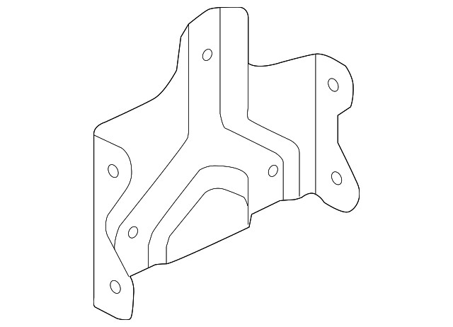Genuine Nissan Parking Aid System Control Module Bracket 28452-4BA5A