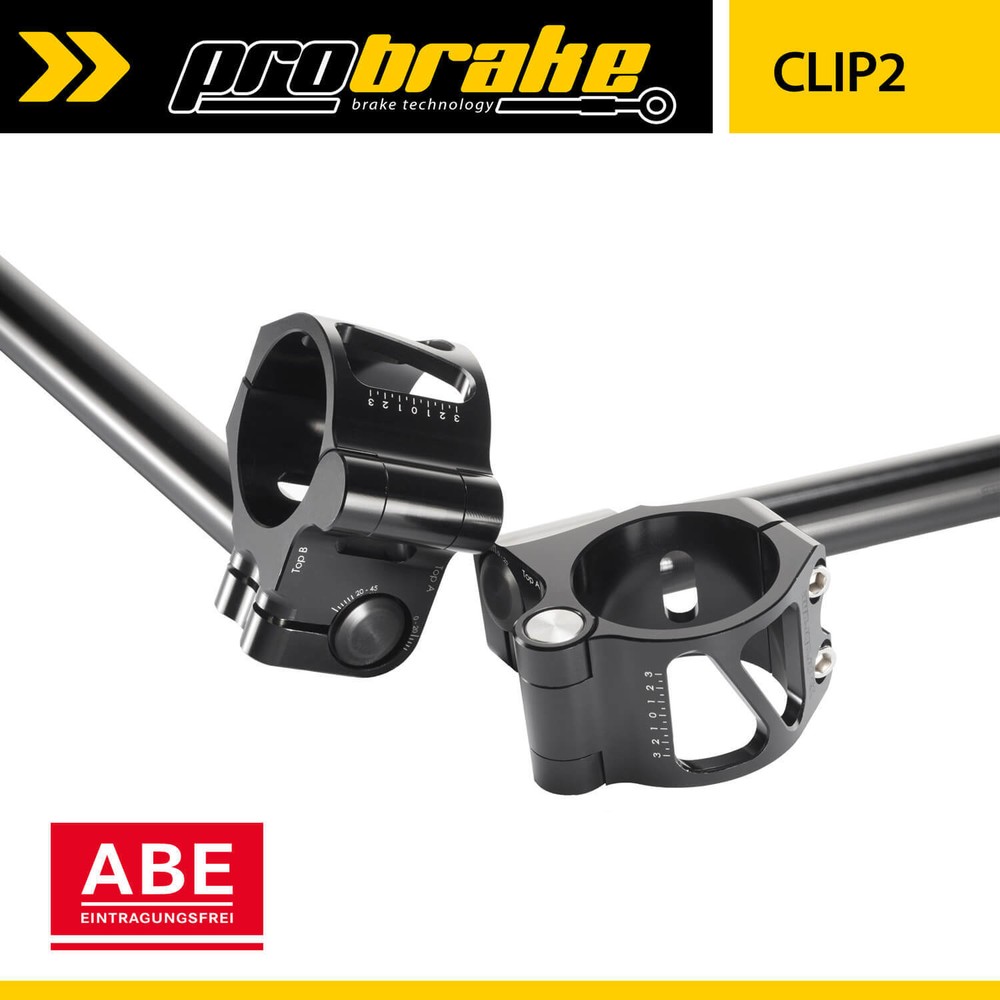 Stubby Handlebar Clip2 for Ducati Monster 800 Dark -2003 M4