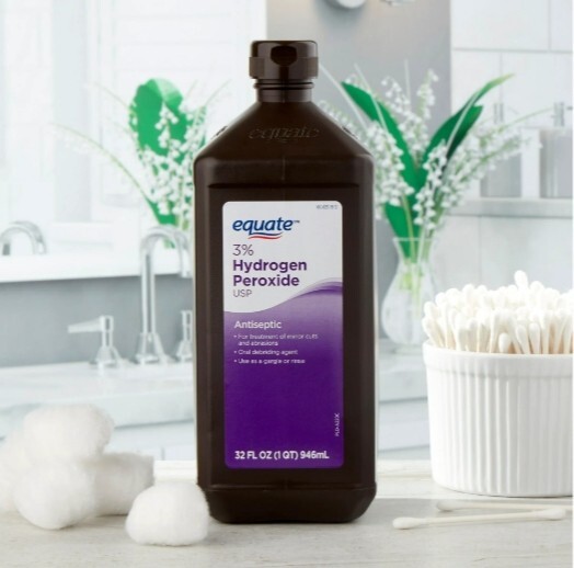 EQUATE 3% Hydrogen Peroxide Topical Solution - 32 fl oz
