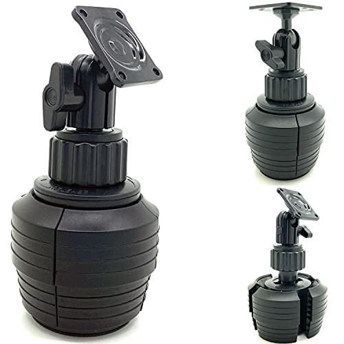 LycoGear Heavy Duty Metal AMPS Hole Pattern ELD Drinks Cup Holder Mount