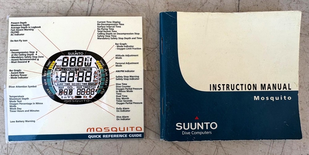 Scuba Diving Dive Computer, SUUNTU Mosquito