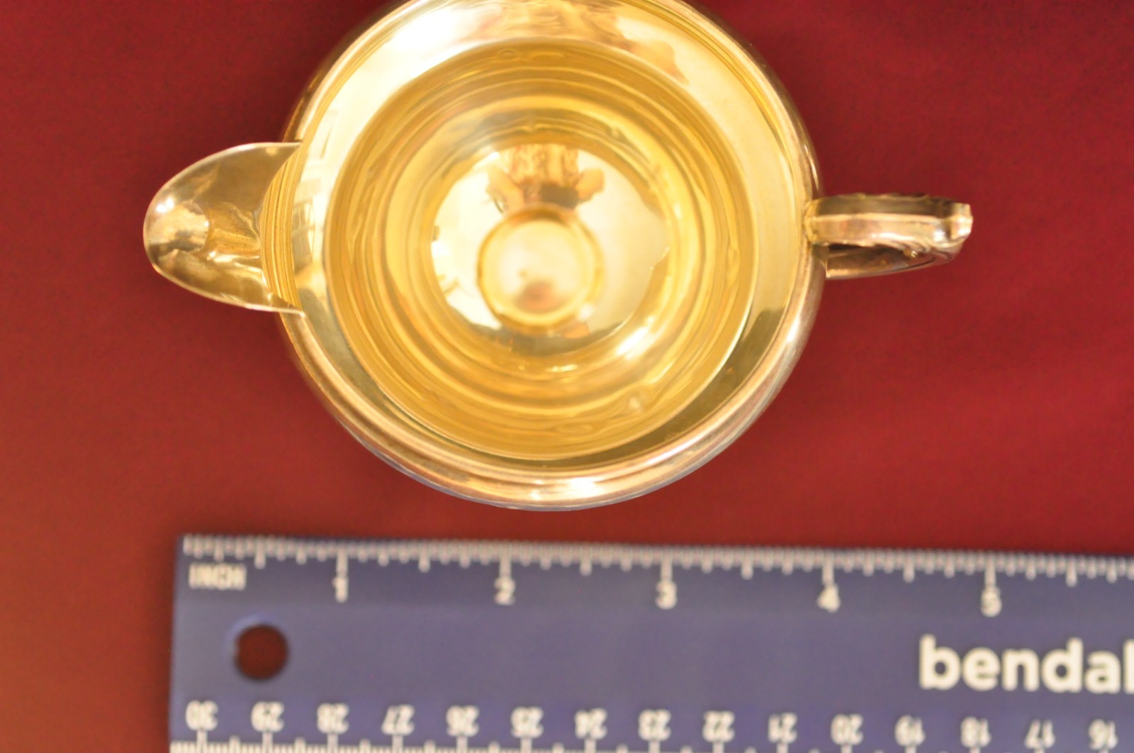 Vintage Crown Sterling Silver Creamer & Sugar – Sterling Weighted – 192g Total –