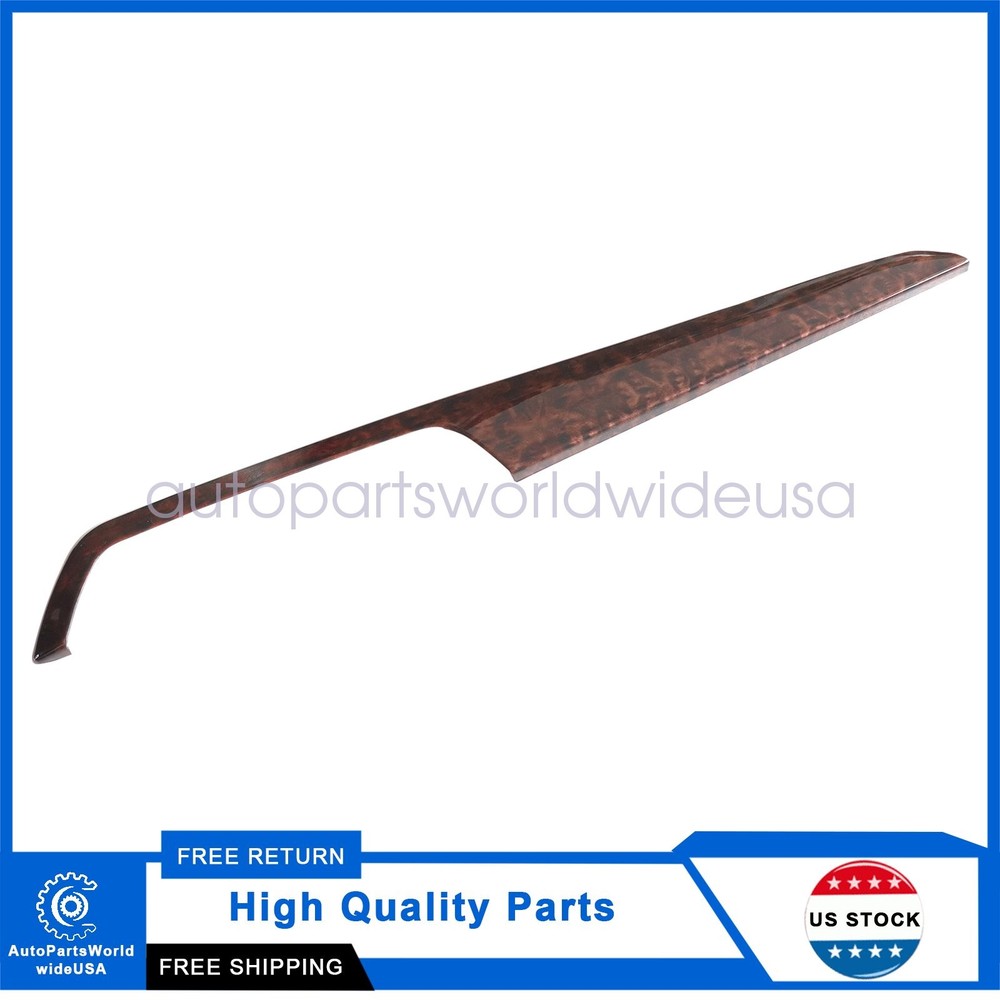 Fit Benz C-Class 2012 2013 2014 Agate Wood Grain Center Console Dash Stirp Trim