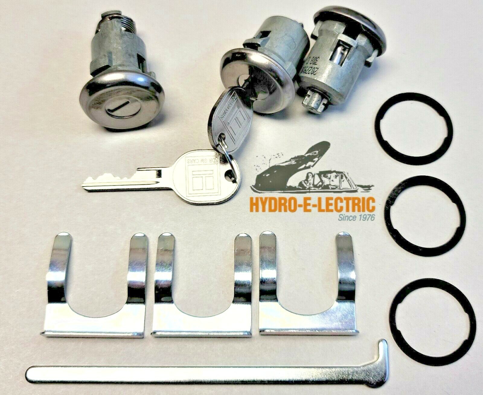 Door and Trunk Lock Set for 1977-1996 Chevrolet Impala & Caprice