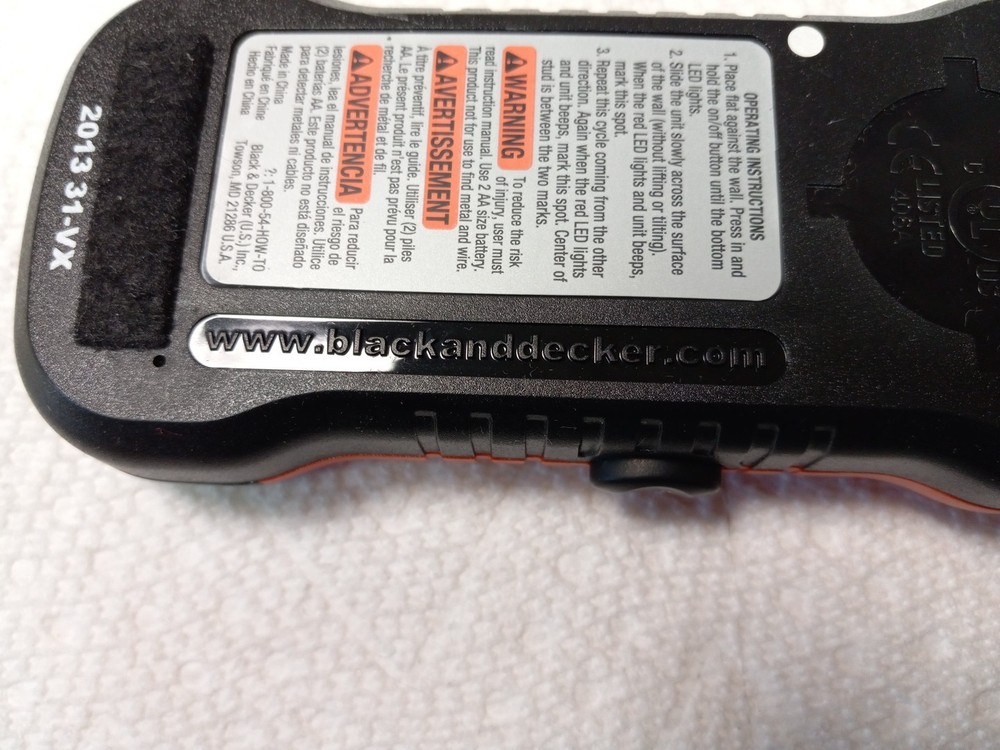 Black & Decker Stud Sensor SF100