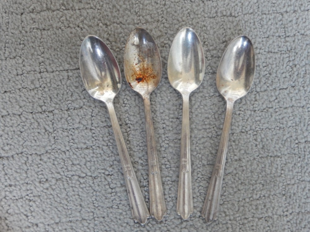Stratford Plate Cotillion flatware & Box