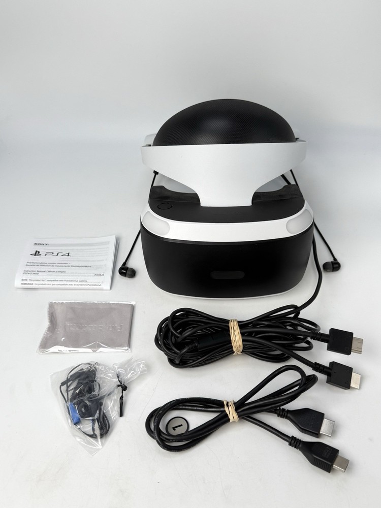 Sony Playstation VR PS4 Virtual Reality Headset Only, Untested (B-595)