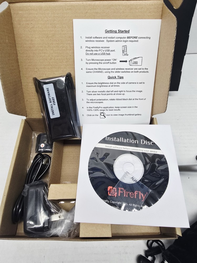 NEW Firefly GT620 Wireless Polarizing Digital Microscope