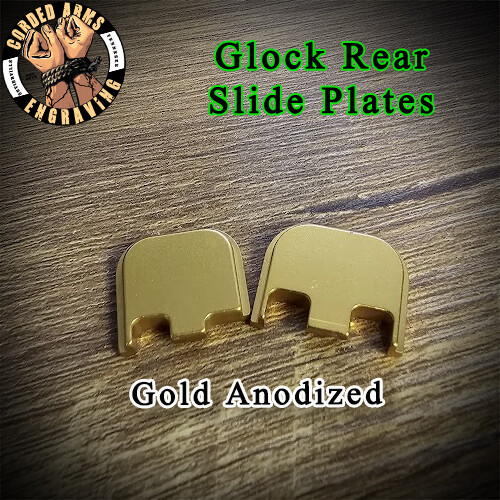 Jerusalem Cross - Glock Rear Slide Plate BackPlateforFullSizedGlocksGen1-5