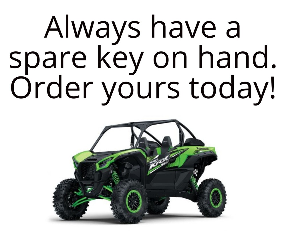 Kawasaki Teryx Keys UTV Replacement Key Cut to your Code 3101-3150