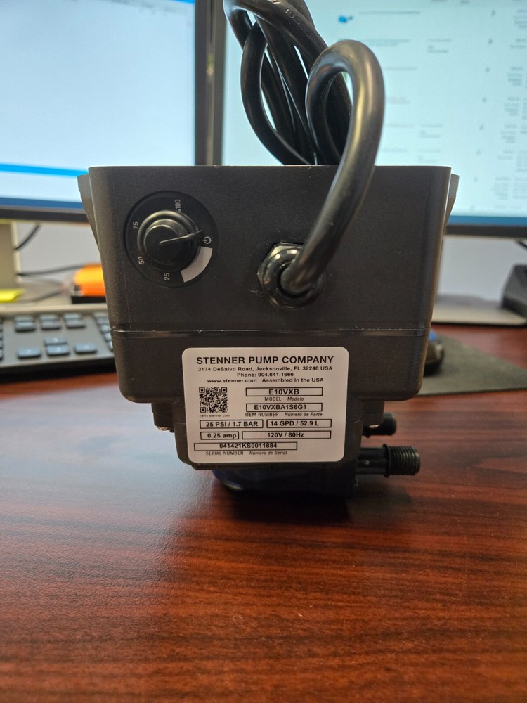 Peristaltic metering pump