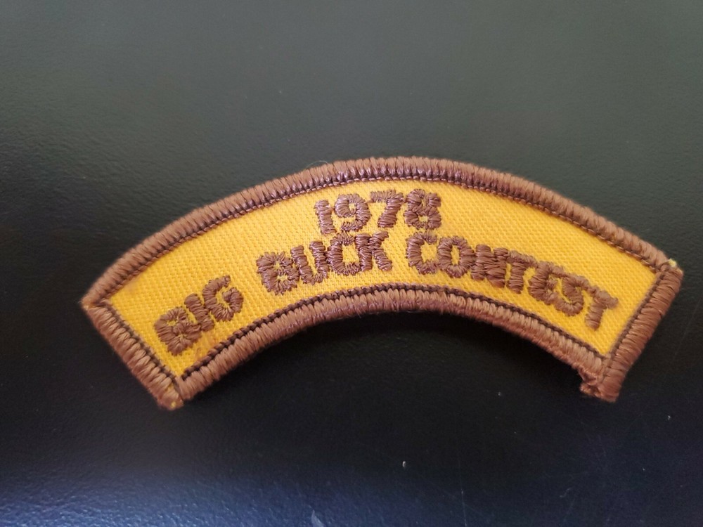 Big Buck Contest Patch - 1978