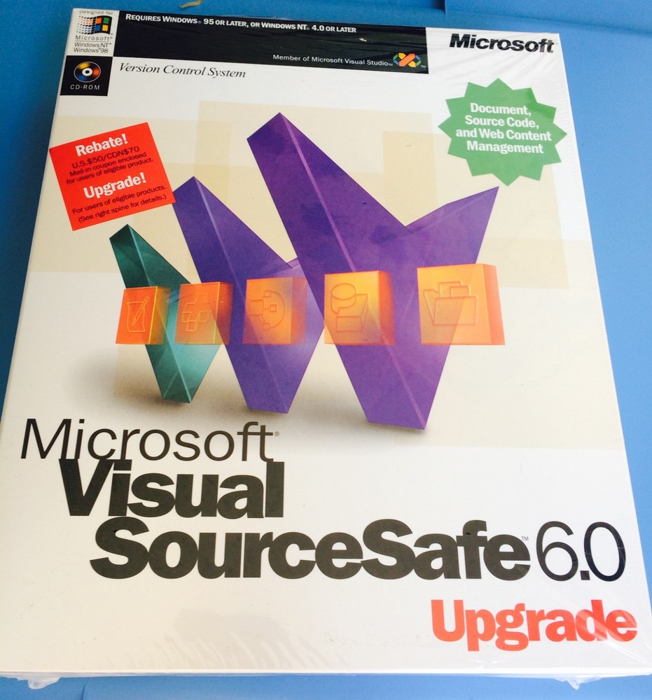 MICROSOFT VISUAL SOURCE SAFE 6.0 UPGRADE VERSION CONTROL SYSTEM