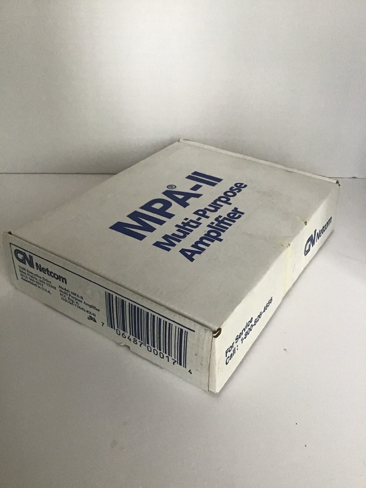 MPA II Multi-Purpose Amplifier